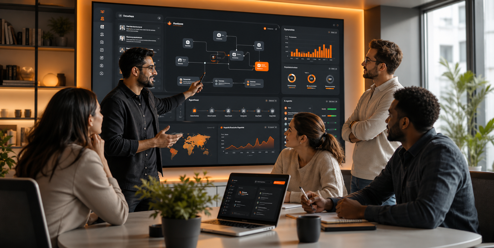 Team planning an AI agent strategy